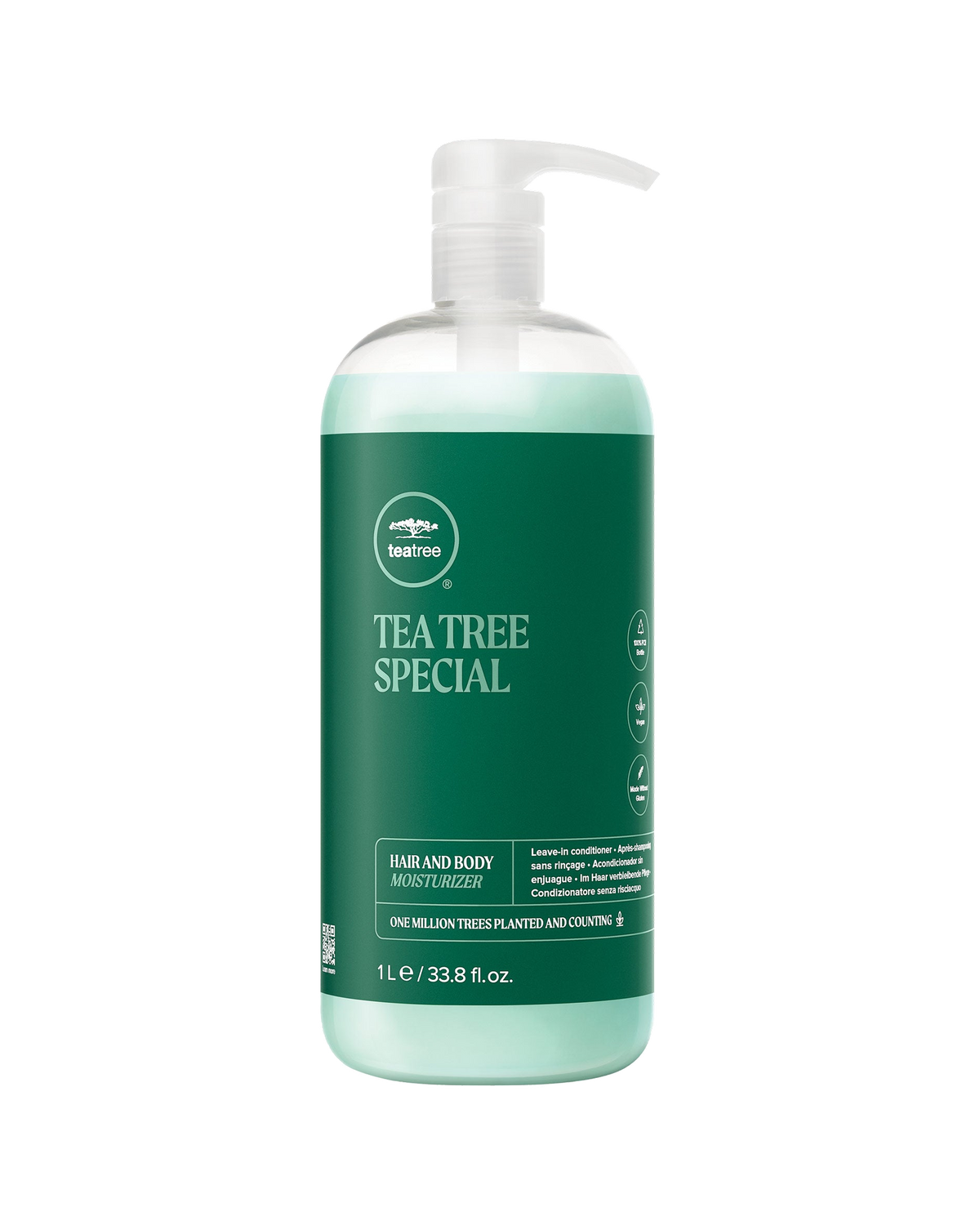 Paul Mitchell Tea Tree Hair and Body Moisturizer Leave-In Conditioner, 33.8 fl oz