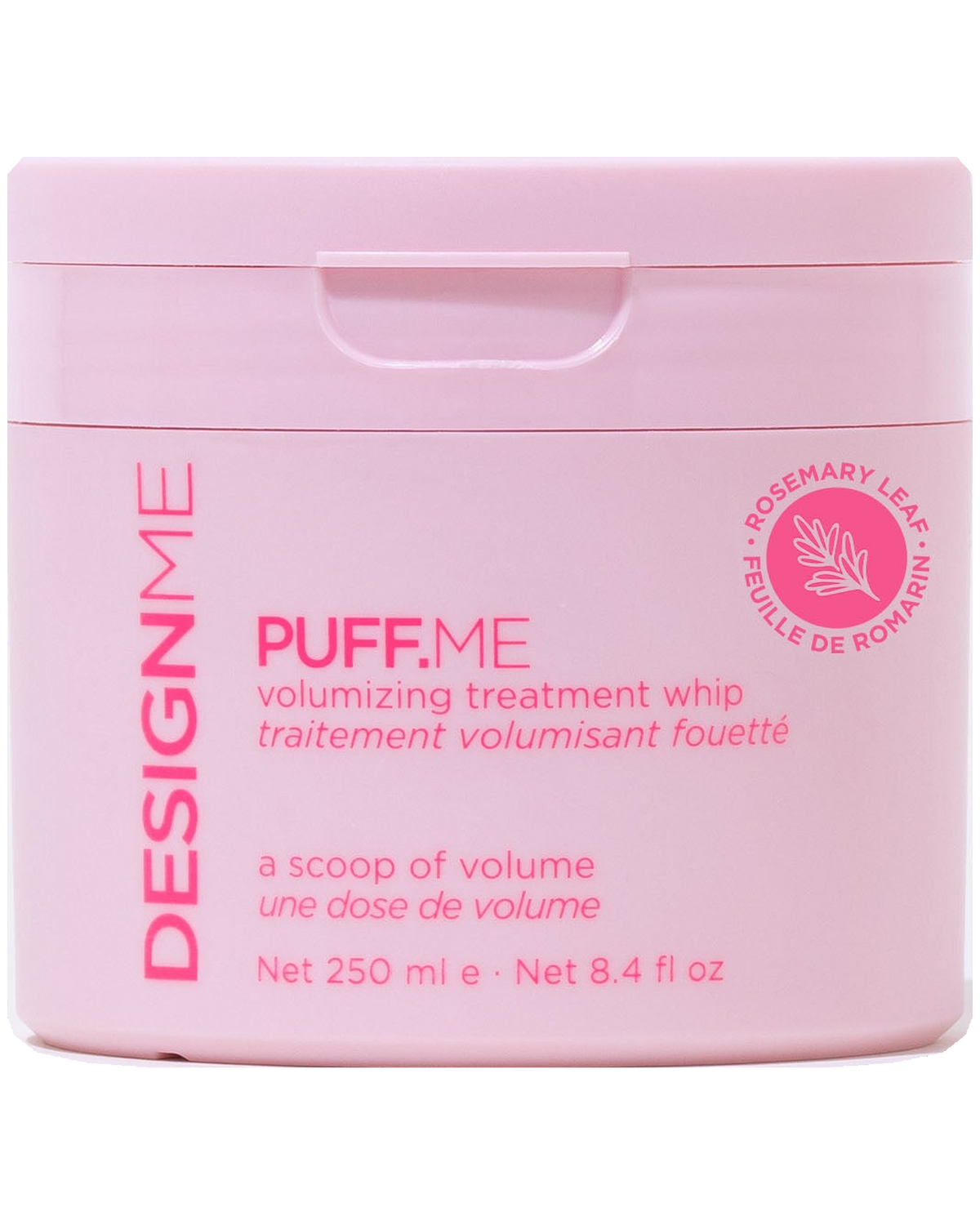 DESIGNME PUFF.ME Volumizing Treatment Whip, 250 ml / about 8.4 fl oz