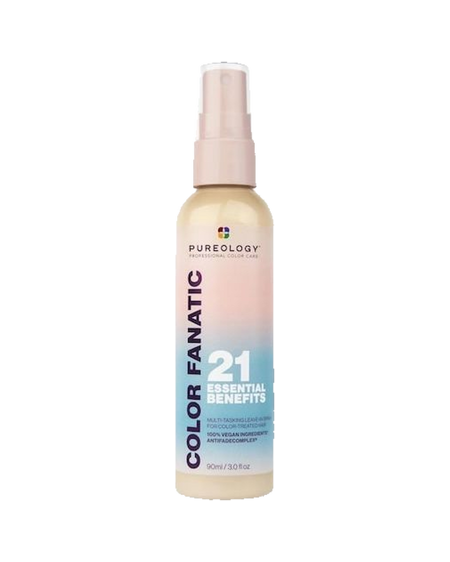 Pureology Color Fanatic Multi-Tasking Leave-In Spray: 21-Benefit Heat Protectant and Detangler, 3 fl oz