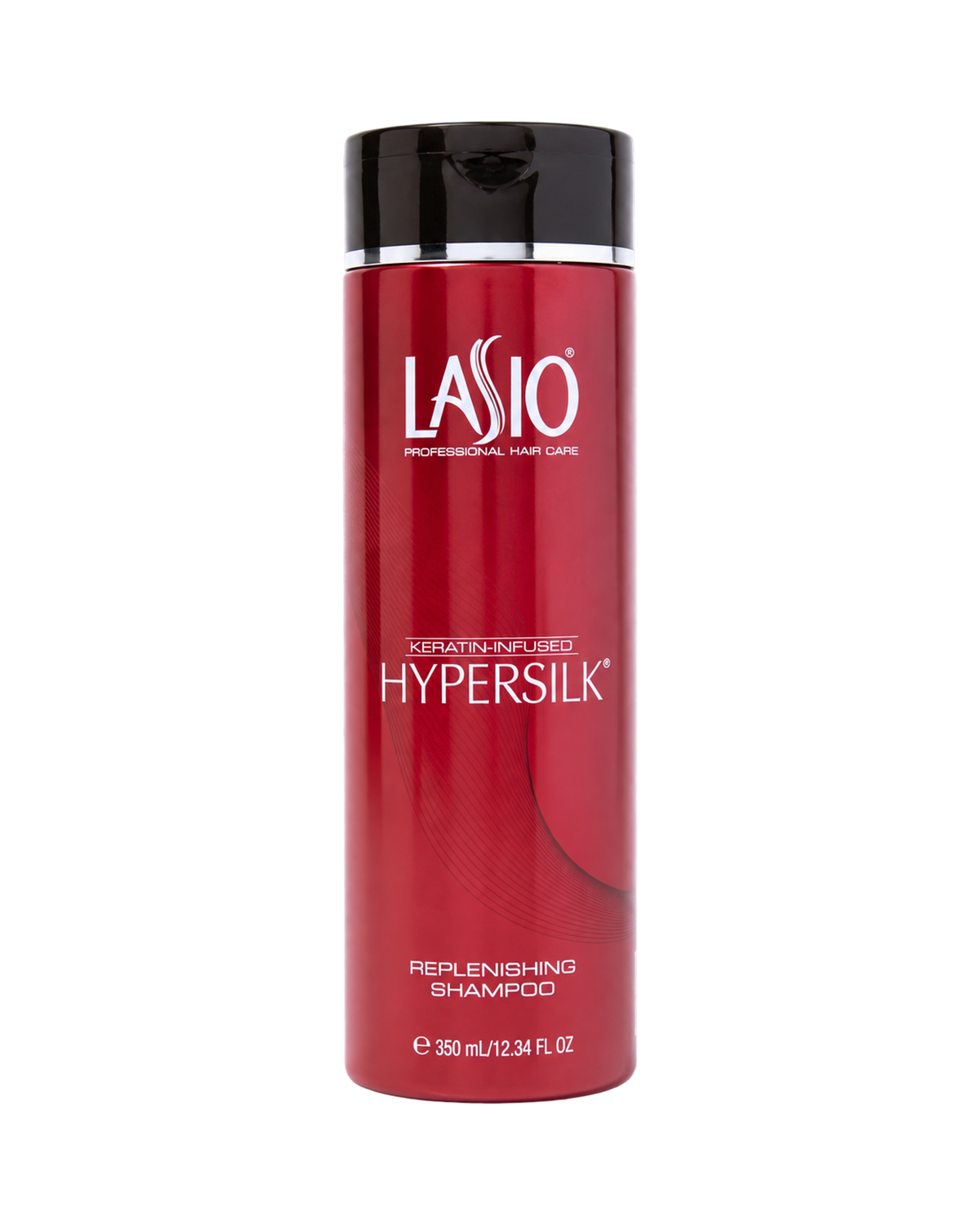 Lasio Hypersilk Replenishing Shampoo, 12 oz, transparent product image
