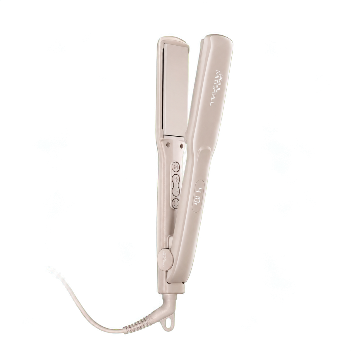 Paul Mitchell Smooth+ 1.25-inch Ceramic Flat Iron in Taupe on a transparent background