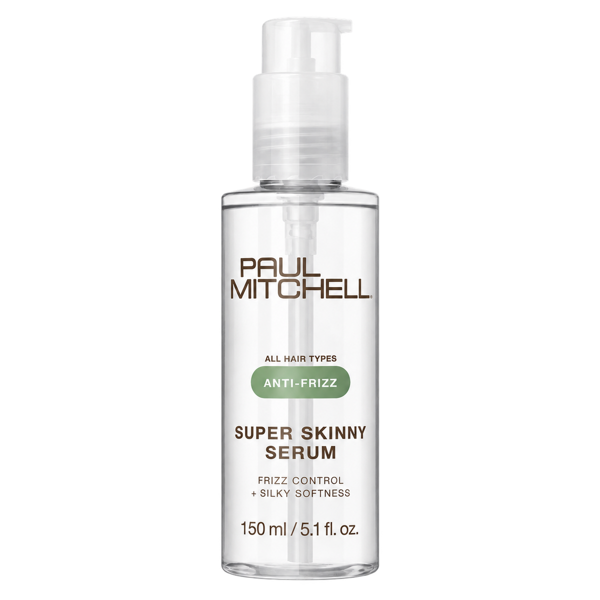 Paul Mitchell Super Skinny Serum 5.1 fl oz on a transparent background